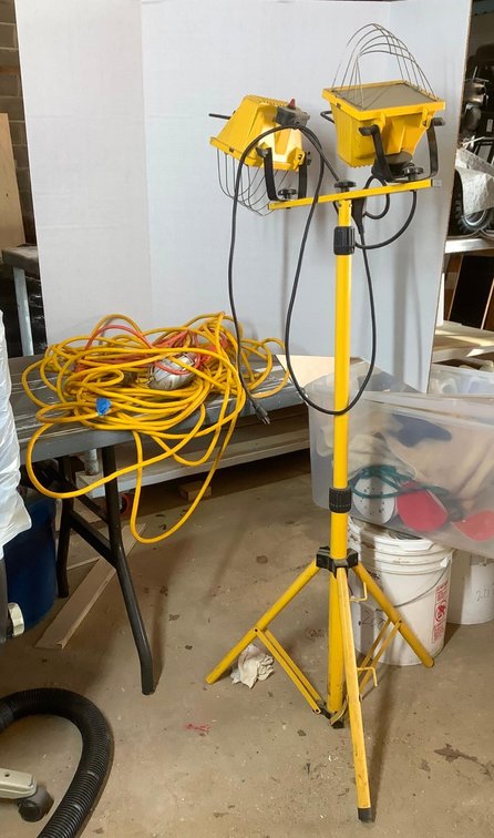 Work Light and Extension Cords