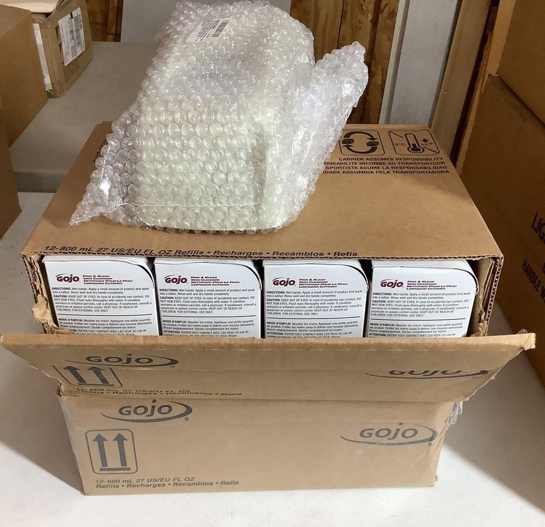 GoJo Hand Soap and Dispenser