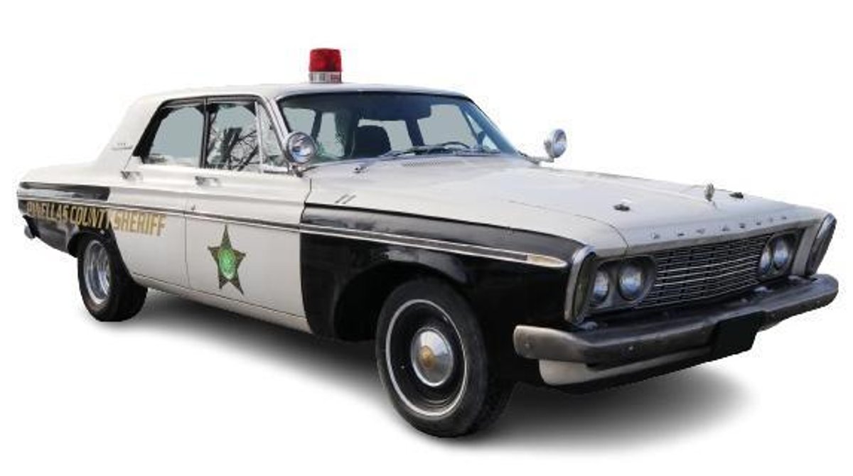 1963 Plymouth Belvedere Sheriff's Police Car
