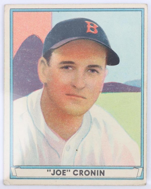 1941 Play Ball Joe Cronin baseball card