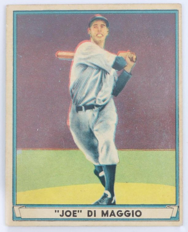 1941 Play Ball Joe Di Maggio baseball card