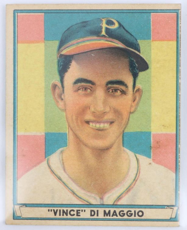 1941 Play Ball Vince Di Maggio baseball card