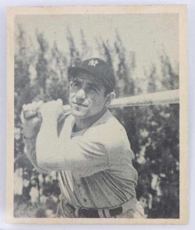1948 Bowman Yogi Berra rookie baseball card