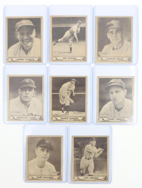1940 Play Ball baseball cards