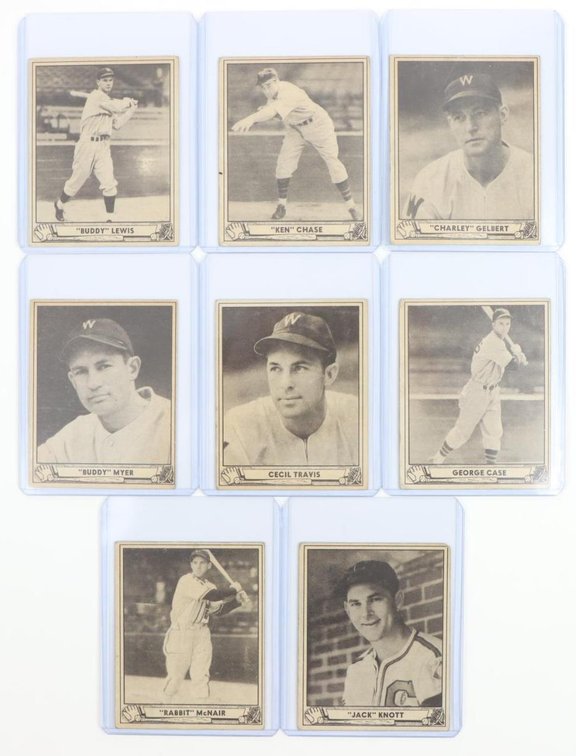 1940 Play Ball baseball cards