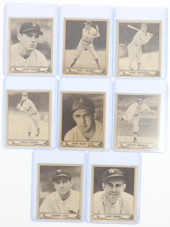 1940 Play Ball baseball cards