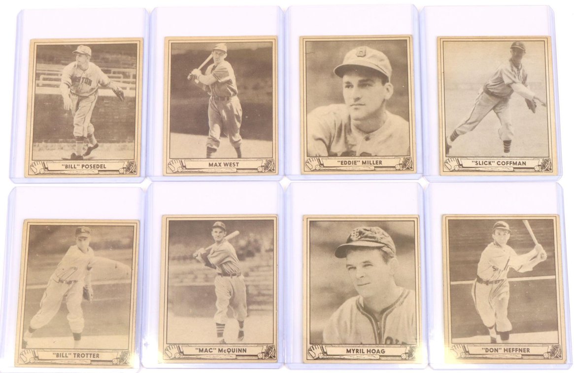 1940 Play Ball baseball cards