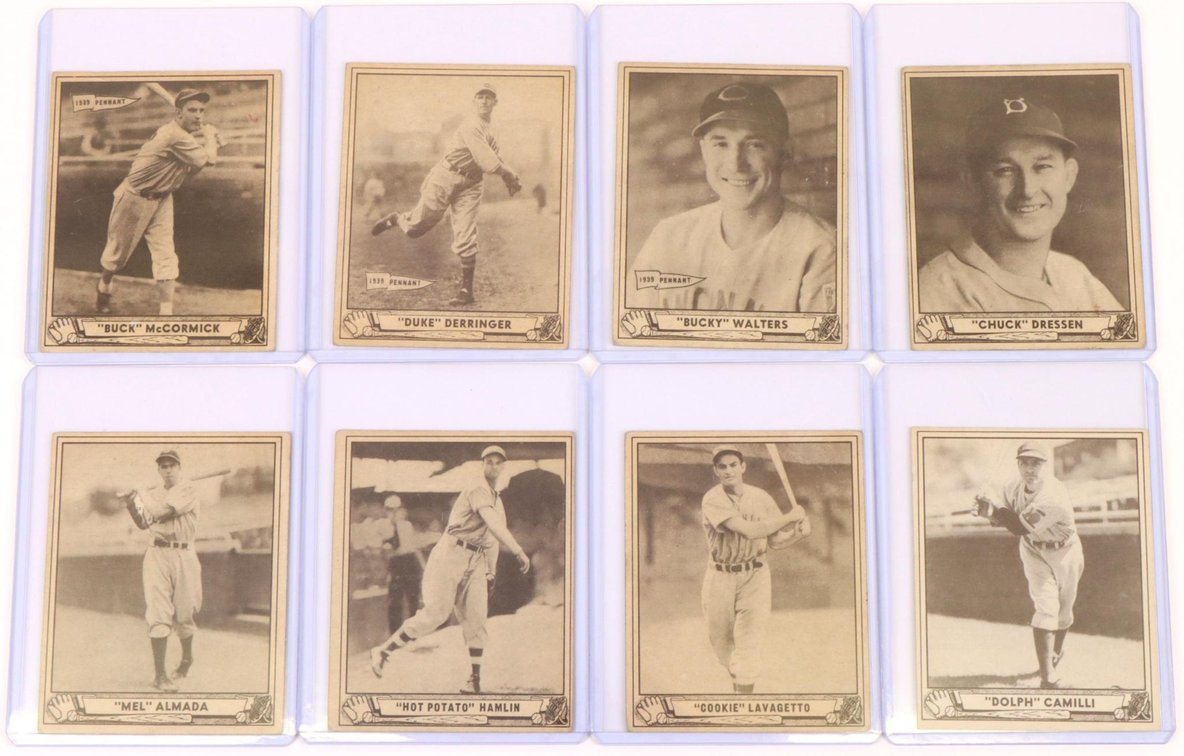 1940 Play Ball baseball cards
