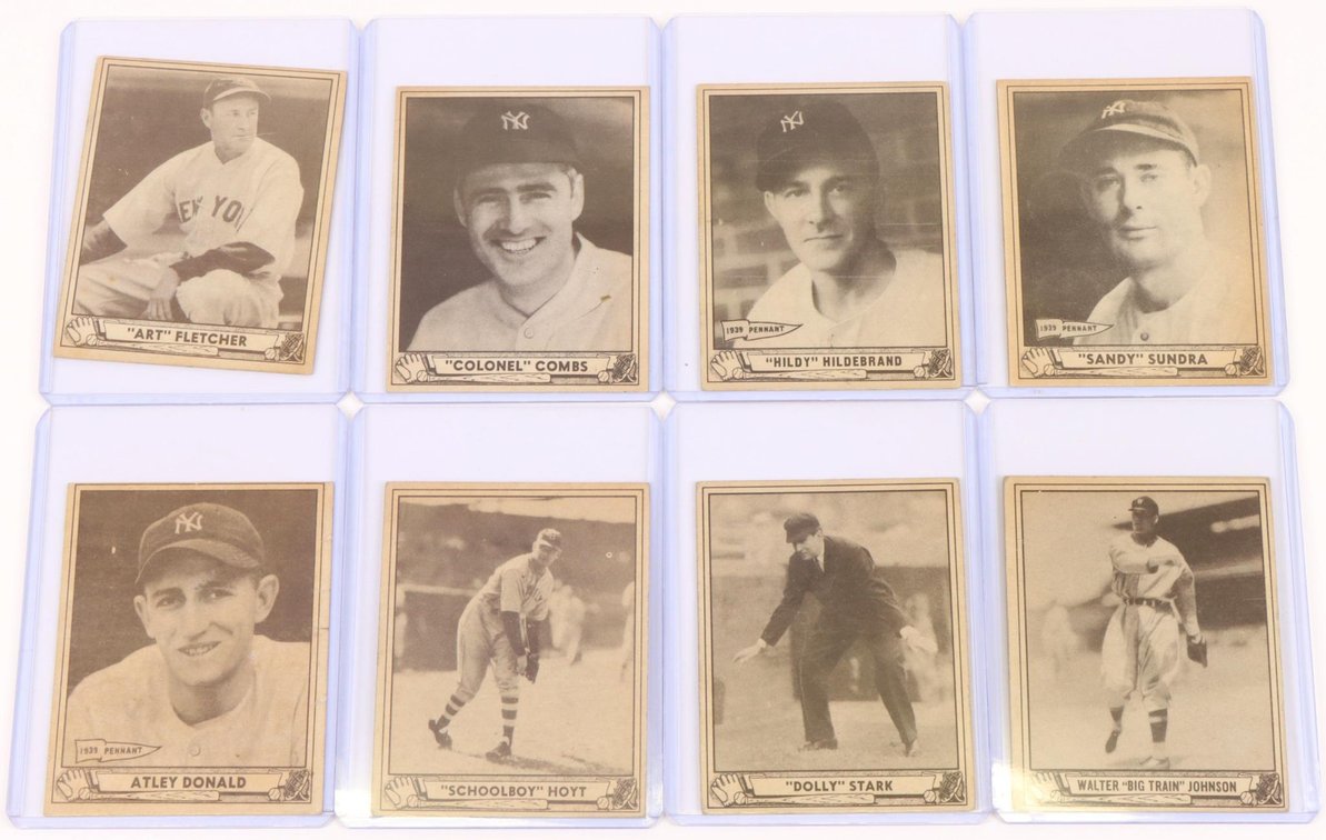 1940 Play Ball baseball cards