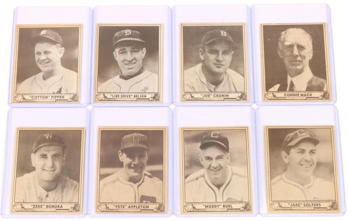 1940 Play Ball baseball cards