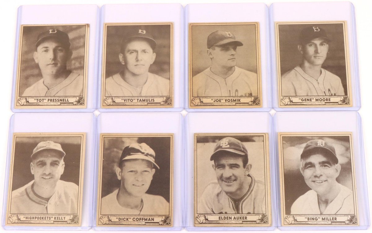 1940 Play Ball baseball cards