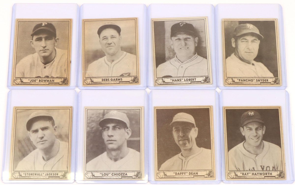 1940 Play Ball baseball cards