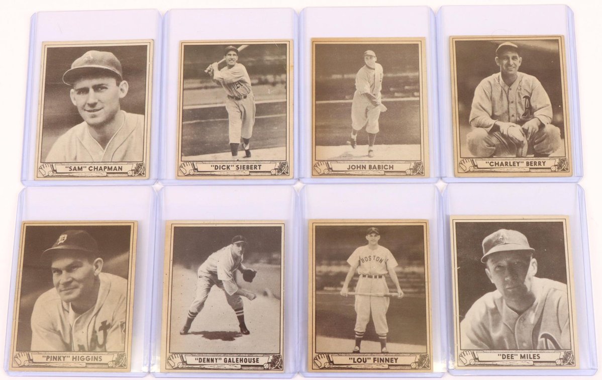 1940 Play Ball baseball cards