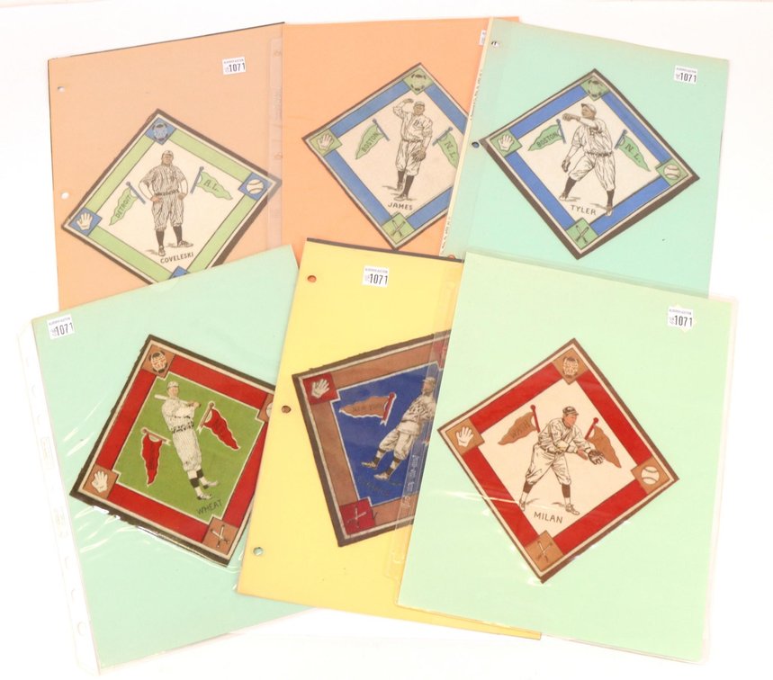 1914 B-18 Baseball tobacco blankets