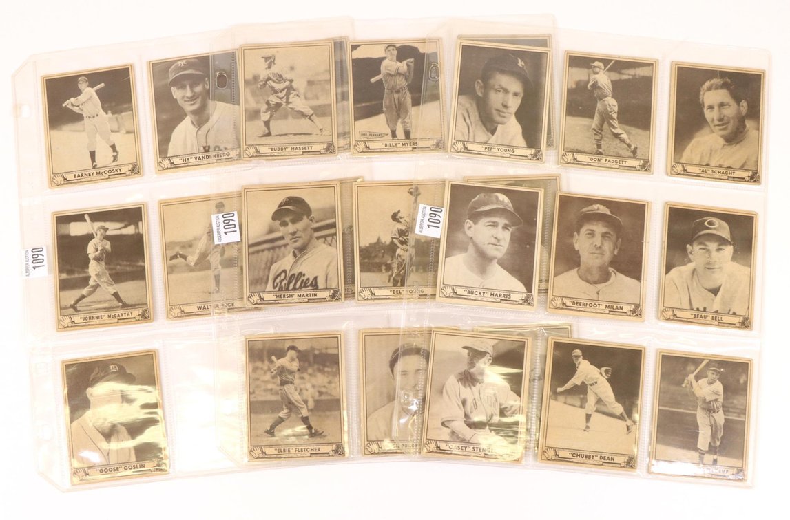 1940 Play Ball baseball cards