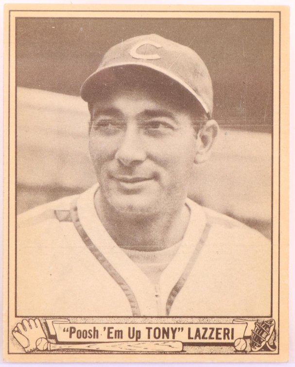 1940 Play Ball Anthony Lazzeri baseball card
