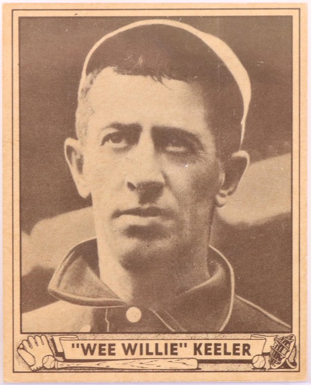 1940 Play Ball Willie Keeler baseball card
