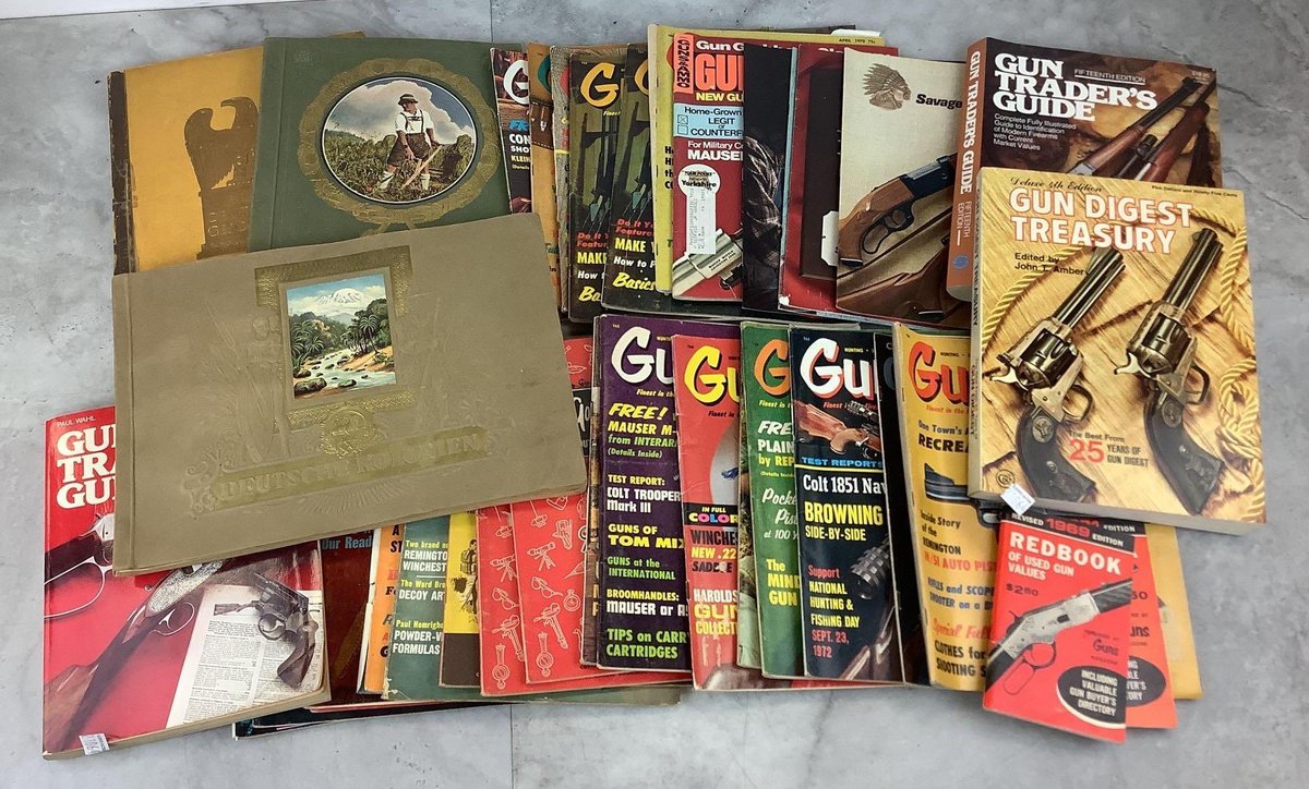 Vintage Shooting Sports Books and Magazines