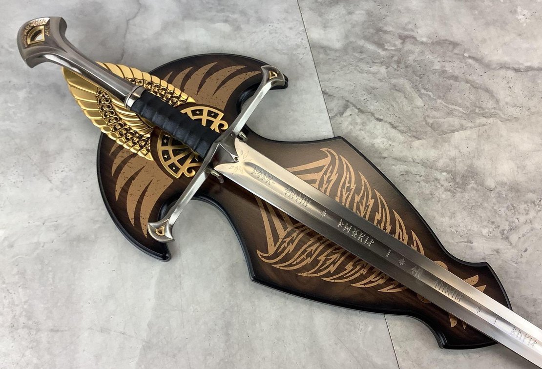 Lord Of The Rings Anduril The Sword Of King Elessar