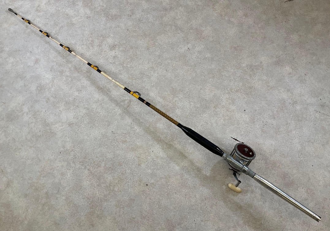 Penn Senator 114-H Reel With Custom Magnaflex Fishing Rod