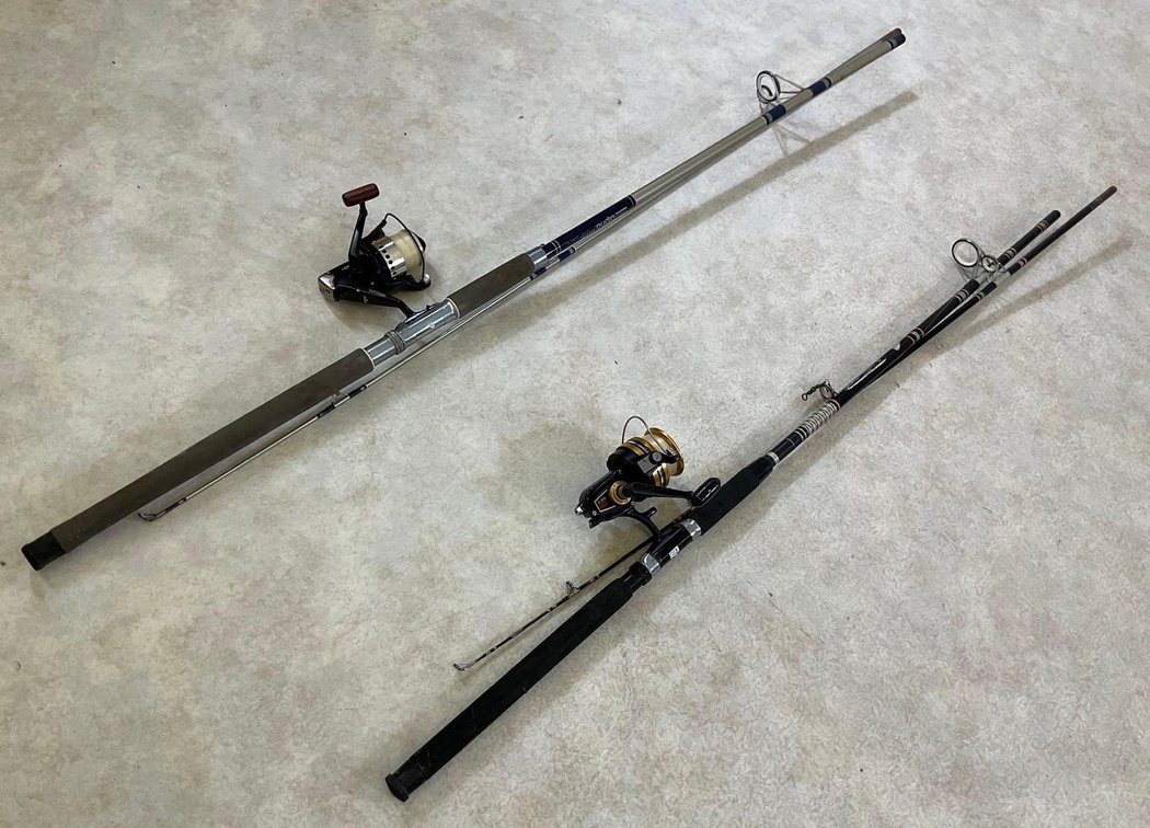 Large Surf Spinning Rod/Reel Combos