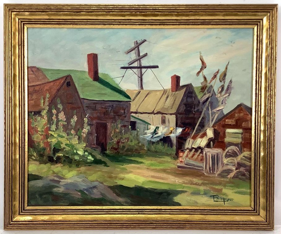 Oil on Board, signed