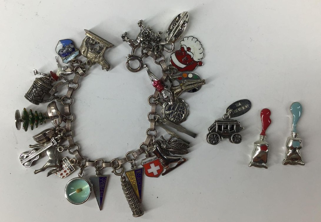 Sterling Charm Bracelet