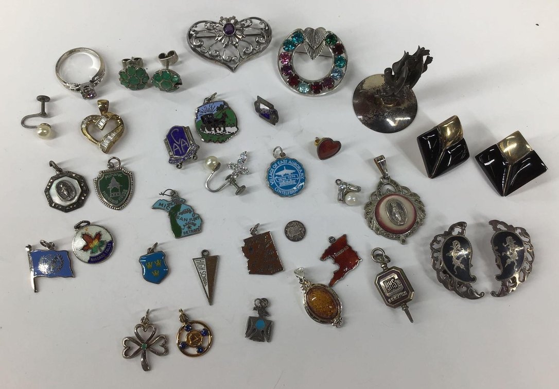 Sterling Pendants and Charms
