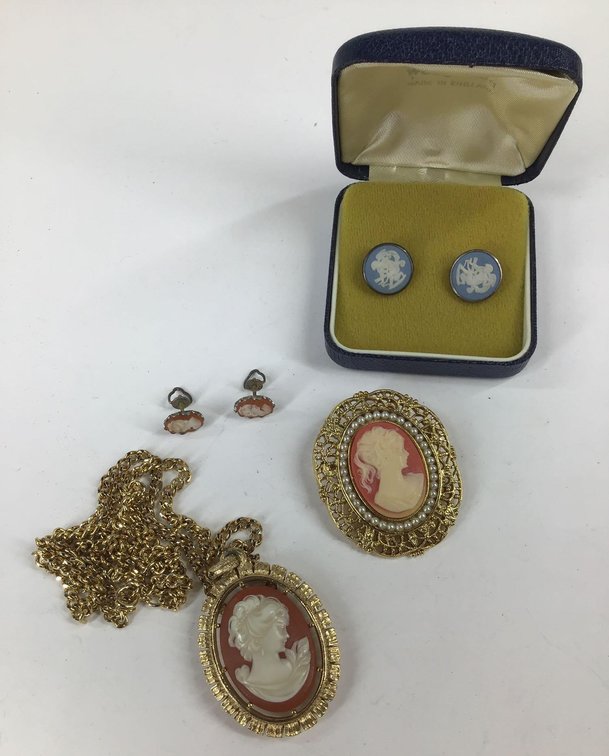 Cameo Pin and Pendant
