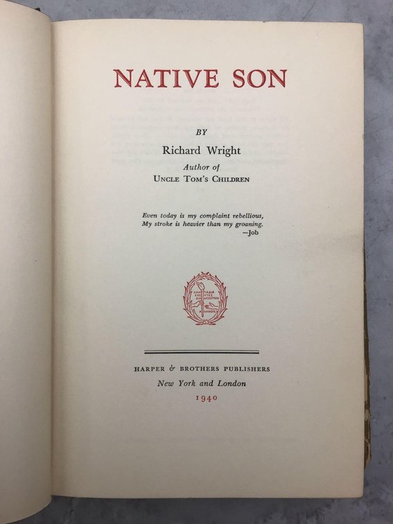 Image for RICHARD WRIGHT