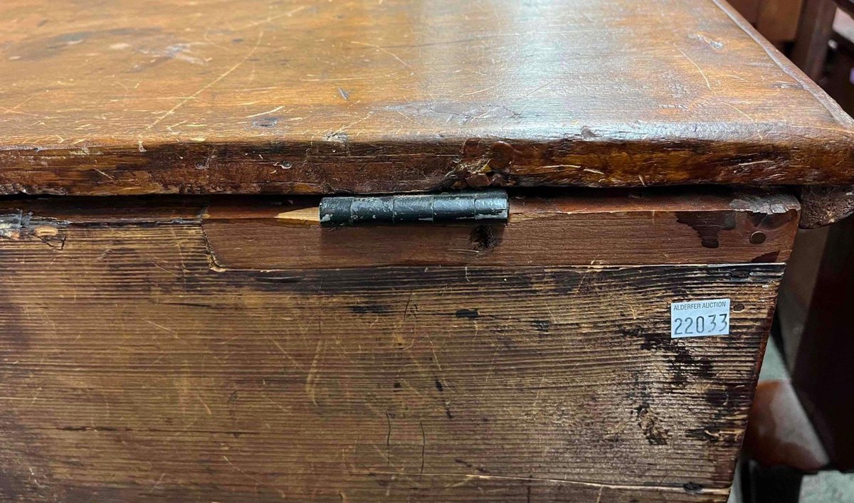 Image for Decorated Blanket Chest with Sigle Drawer