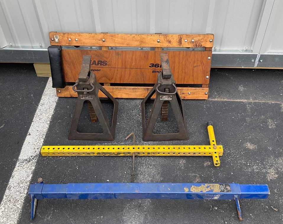 Car Jacks and Creeper
