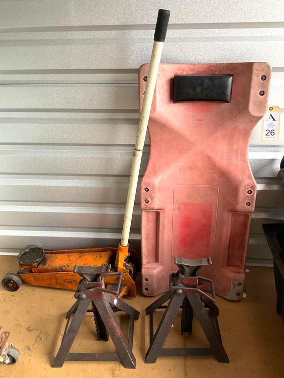 Vehicle Jacks and Creeper