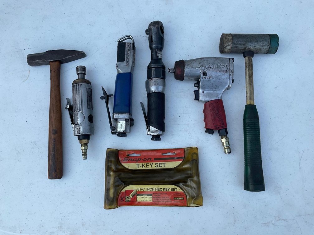 Blue-Point Die Grinder, Reciprocating Saw, Snap-On and Samson Tools