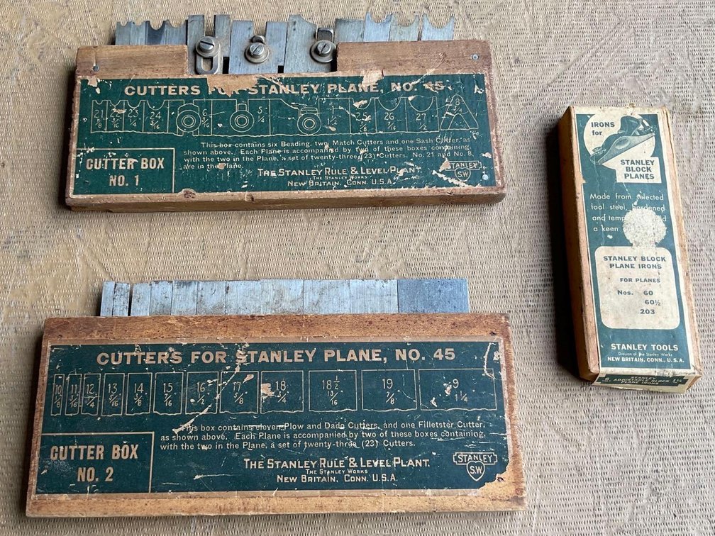 Stanley Plane Cutters