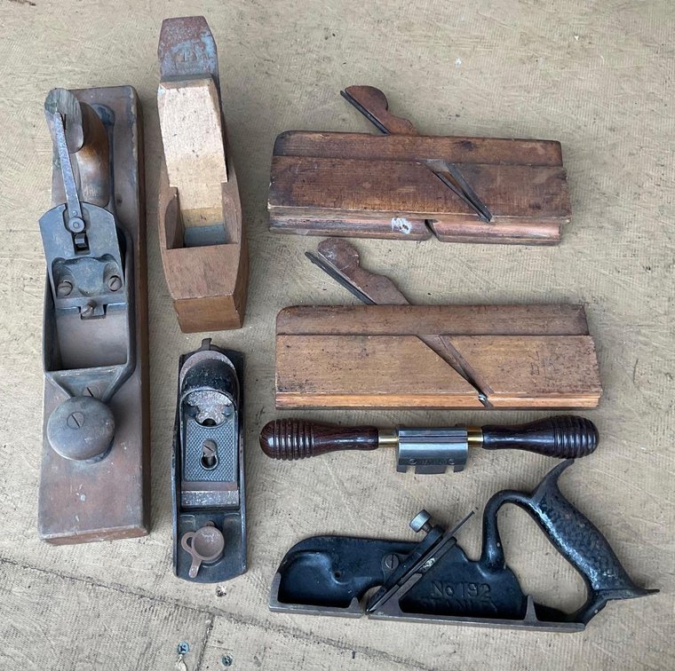 Wood Planes & Spoke Shaver
