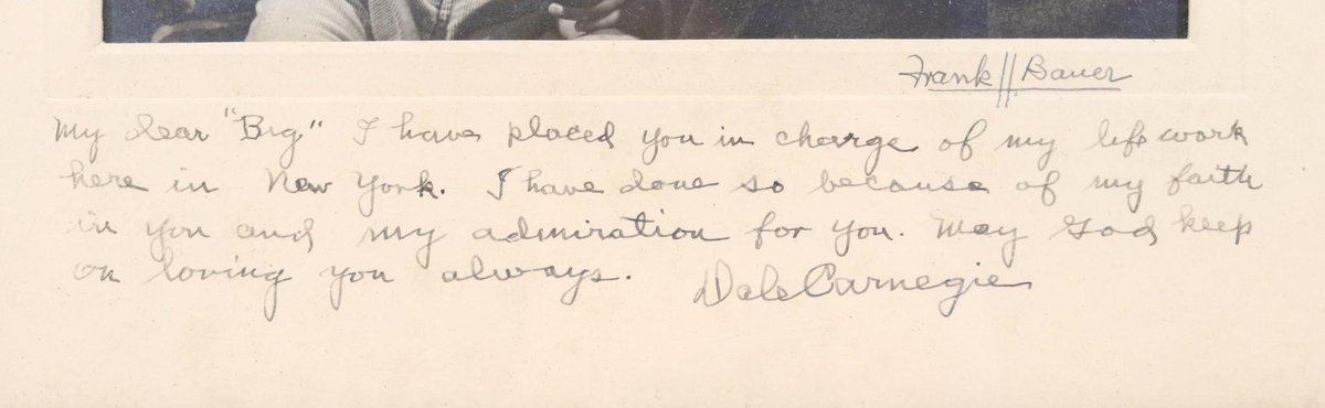Image for Autograph of Dale Carnegie