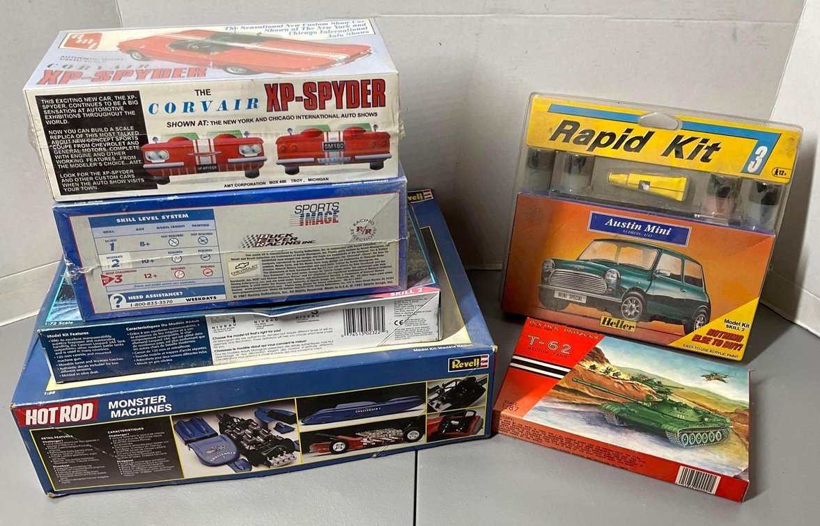 Car and Tank Model Kits