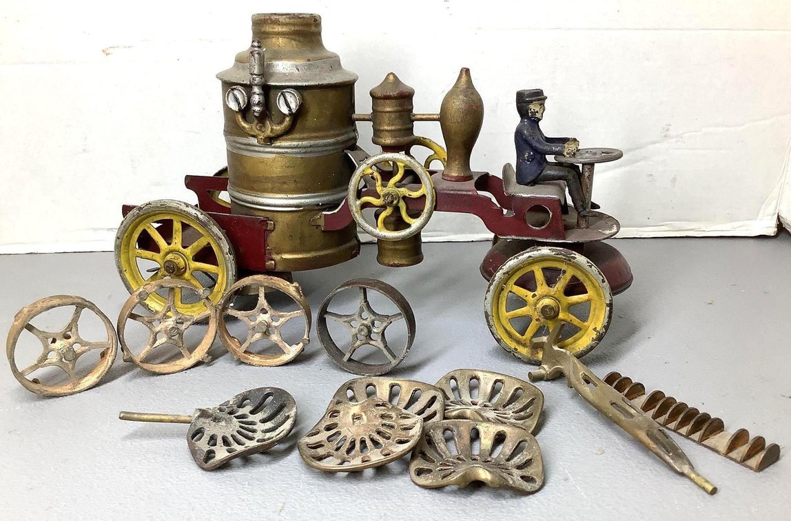 Cast Iron Fire Wagon