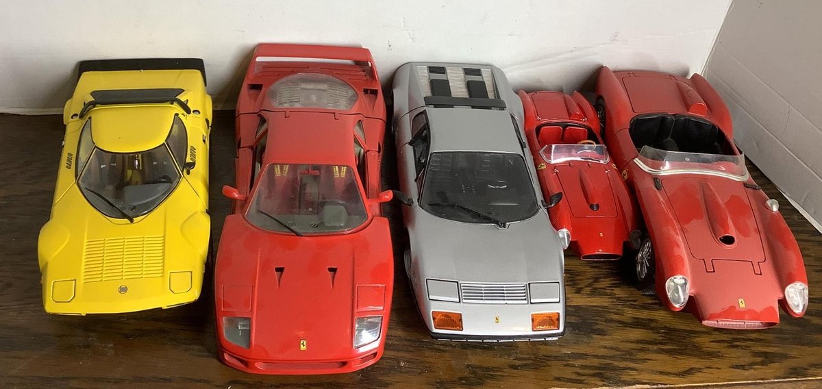 Die Cast Ferrari Models