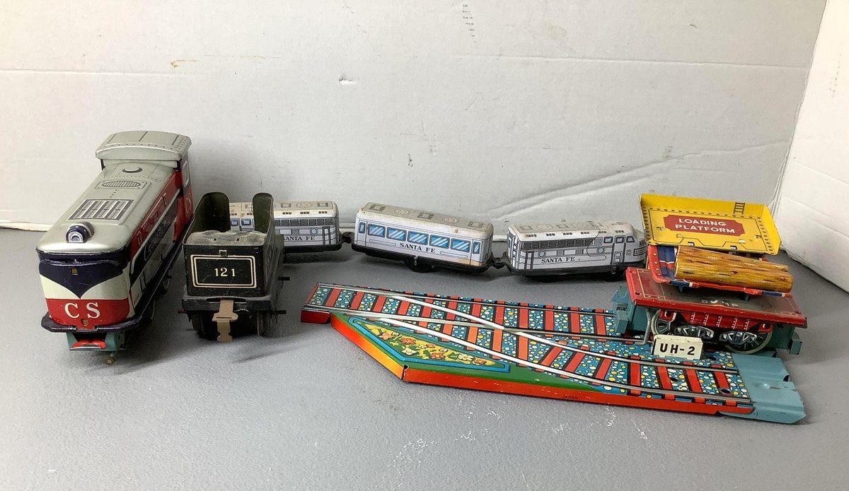 Tin Train Set
