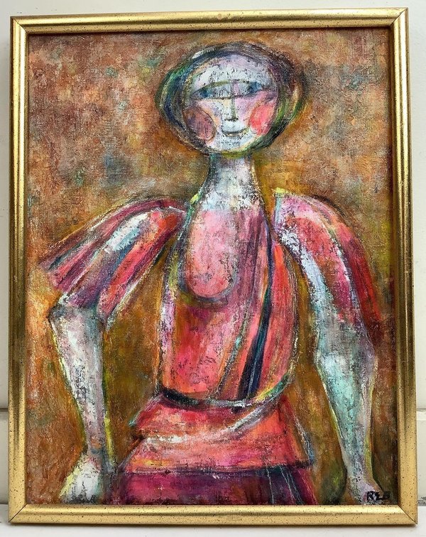 Oil on Canvas, signed