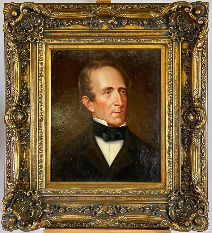 Oil on Canvas, signed 