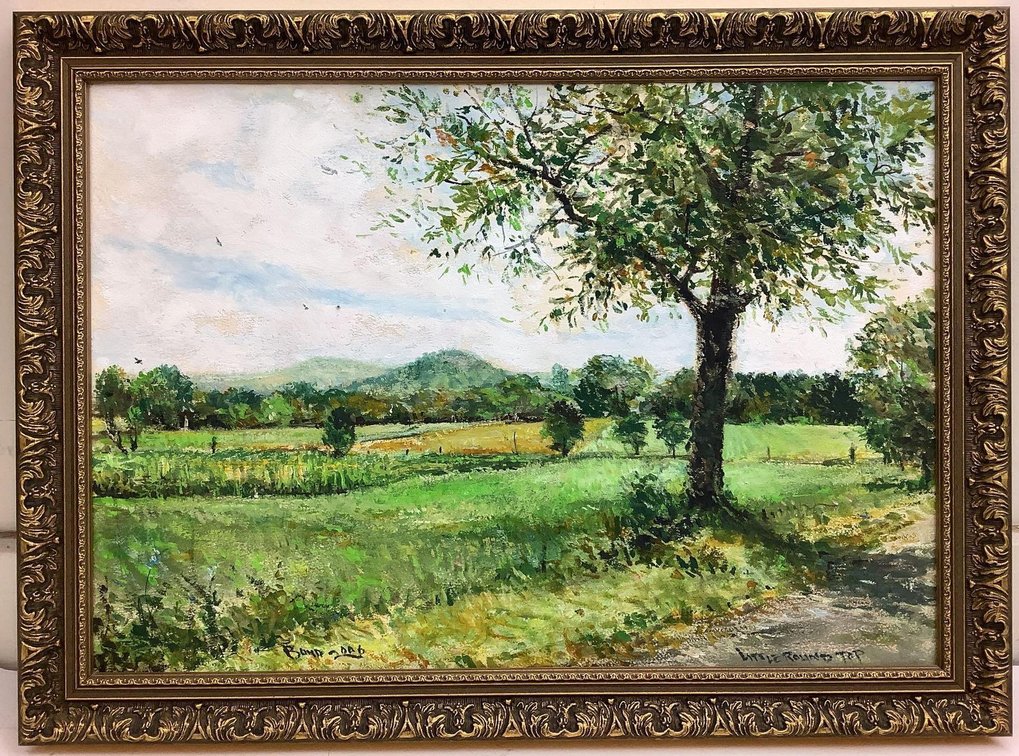 Oil on Board, signed