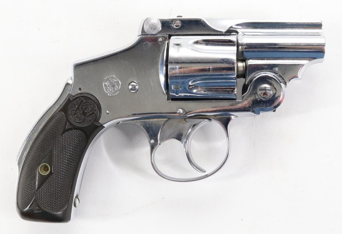 Smith & Wesson Safety Hammerless (Lemon Squeezer) Double Action Revolver