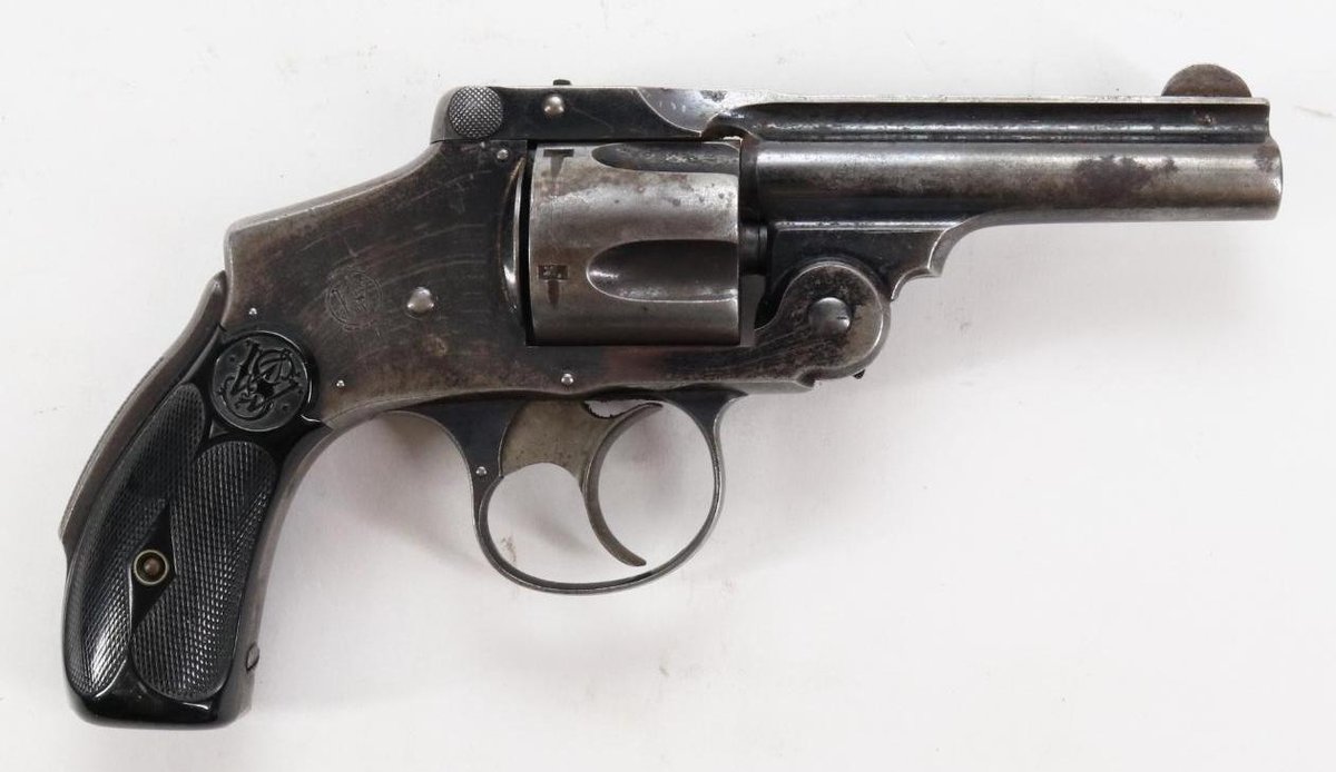Smith & Wesson Safety Hammerless (Lemon Squeezer) Double Action Revolver