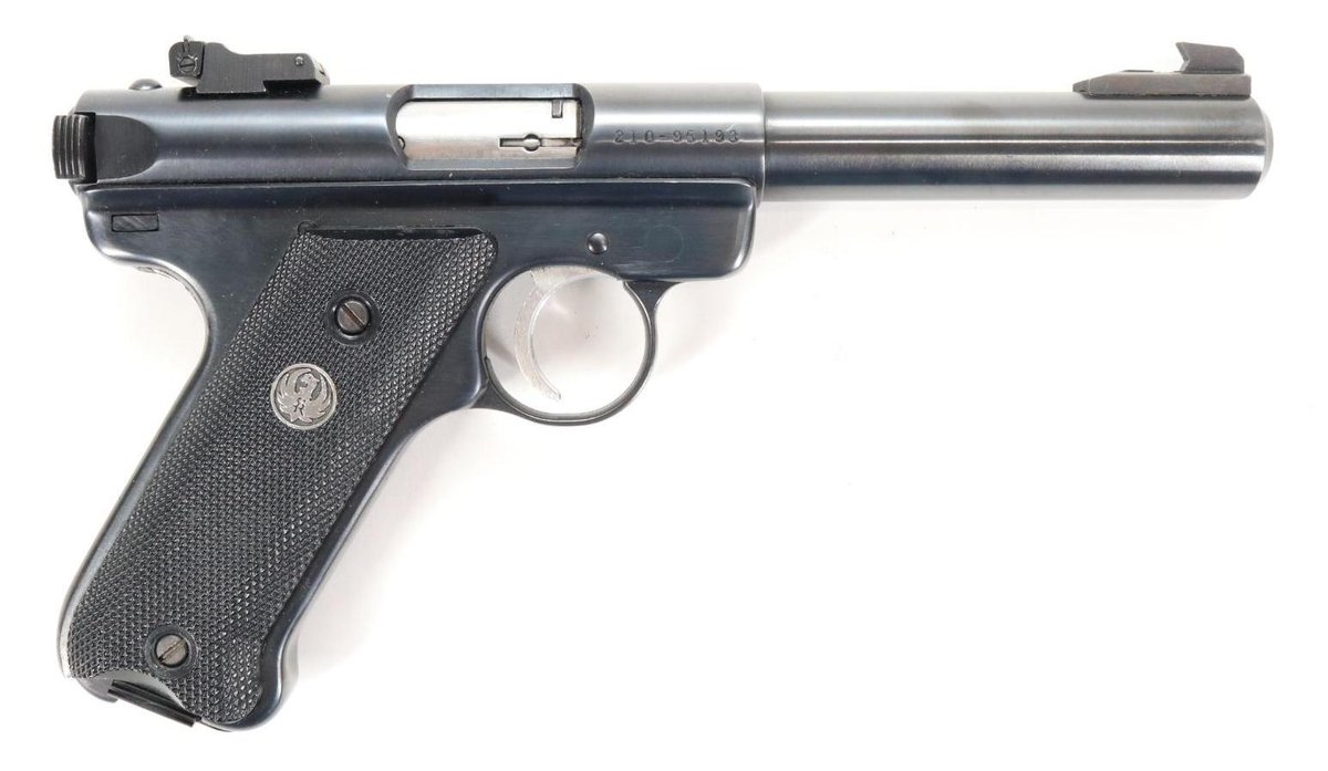 Ruger MKII Target Semi Automatic Pistol