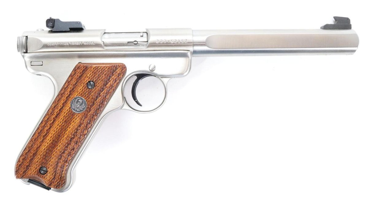 Ruger MKII Target Competition Model Semi Automatic Pistol