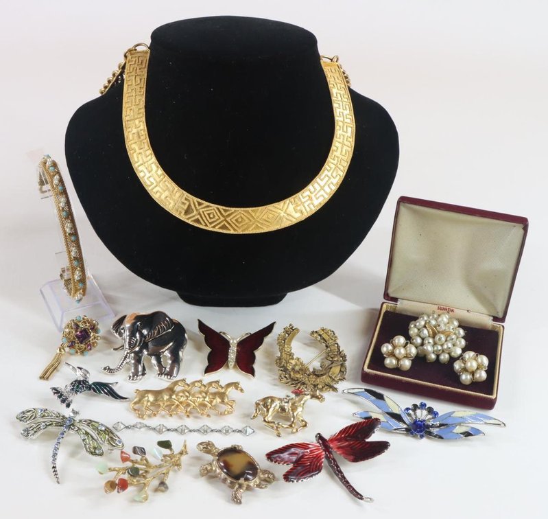 De Mario, MMA, MFA, Necklace, Bracelet, Pins, Earrings