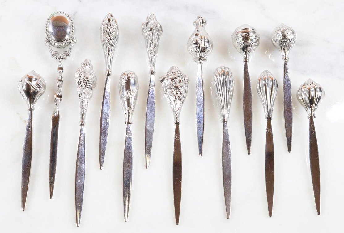 Sterling Silver Cocktail Picks